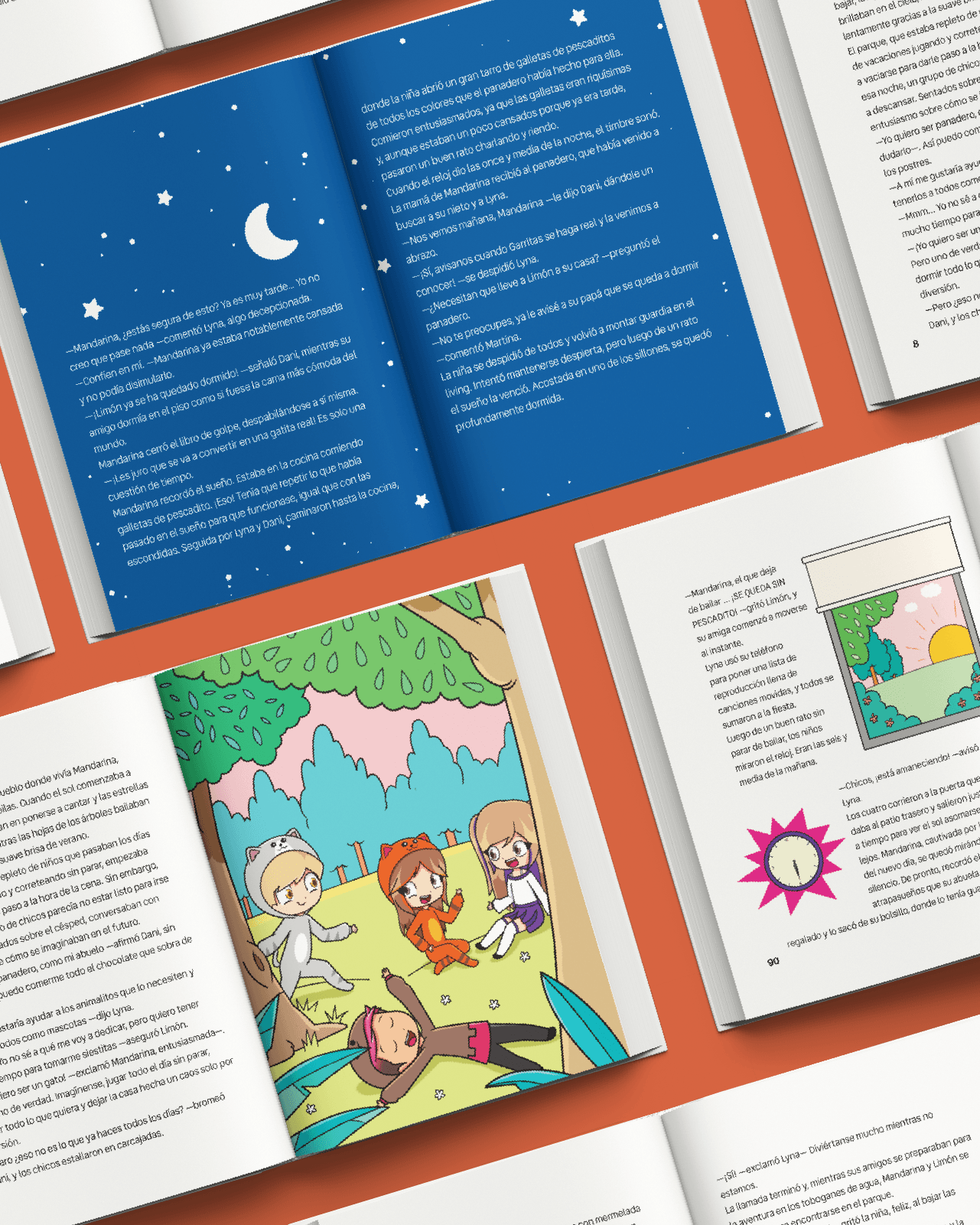 Mandarina — Spreads interiores
