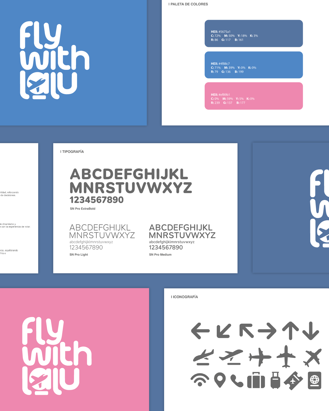 FlywithLalu — Sistema de marca