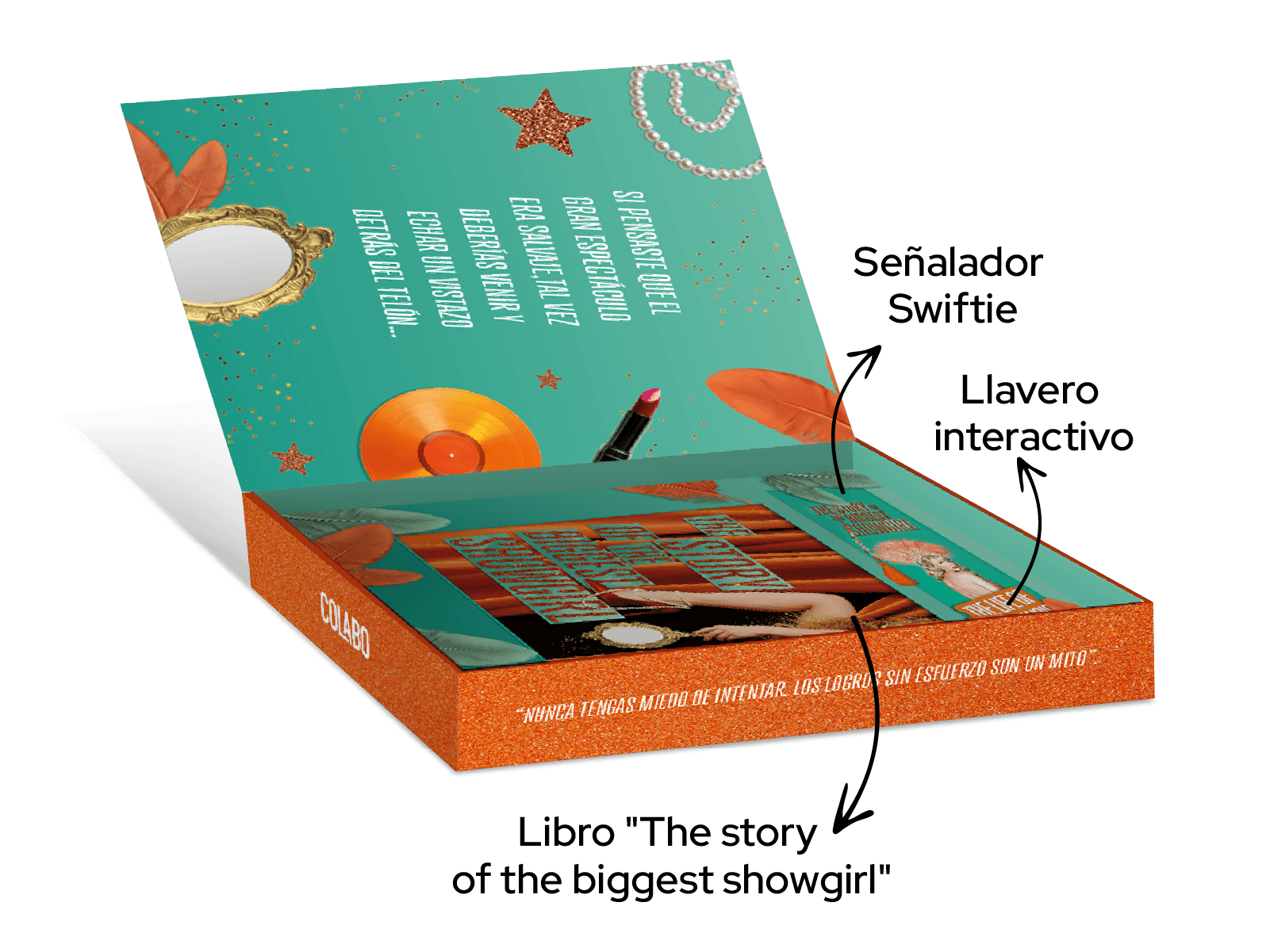The Story of the Biggest Showgirl — Caja de lanzamiento